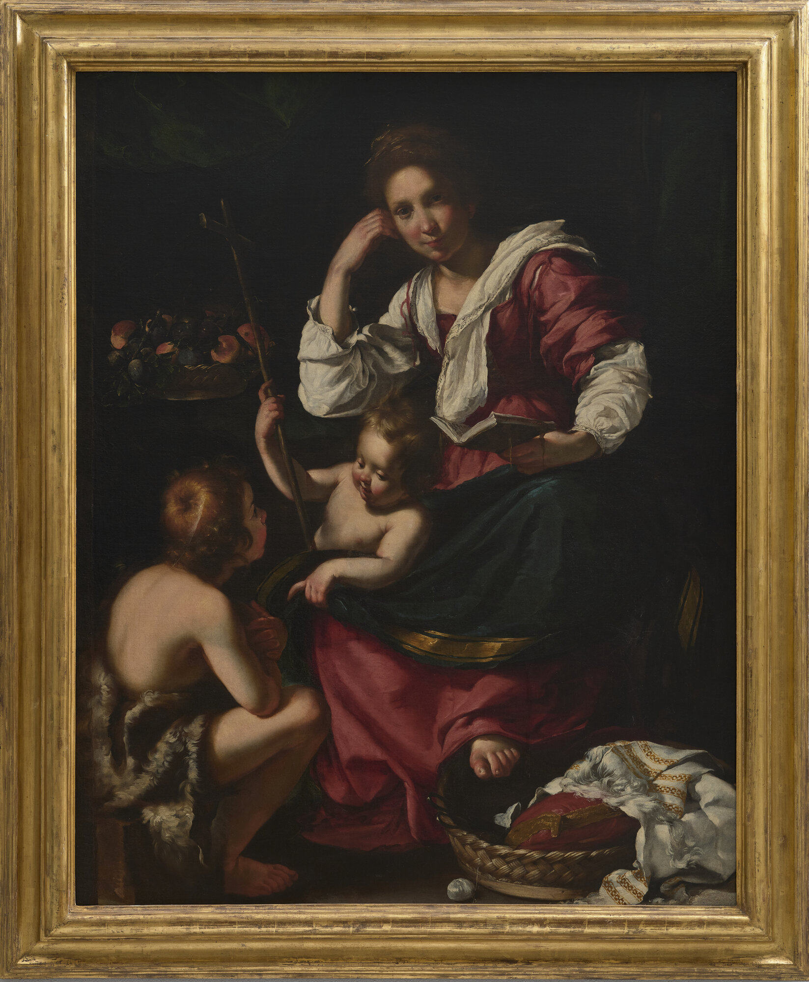 PR 106 Bernardo Strozzi Madonna col Bambino e san Giovannino foto S. Lezzi 2023.jpg