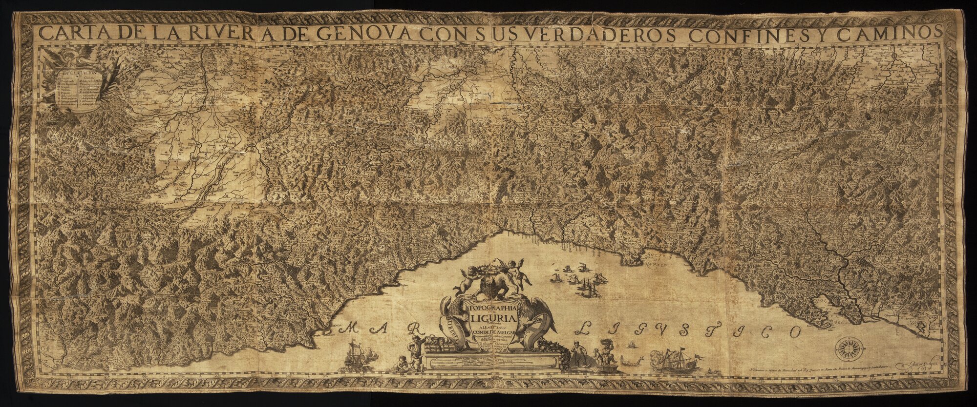 C.469 Carta de la Rivera de Genova con sus verdaderos confines y caminos, Chafrion 1865.JPG