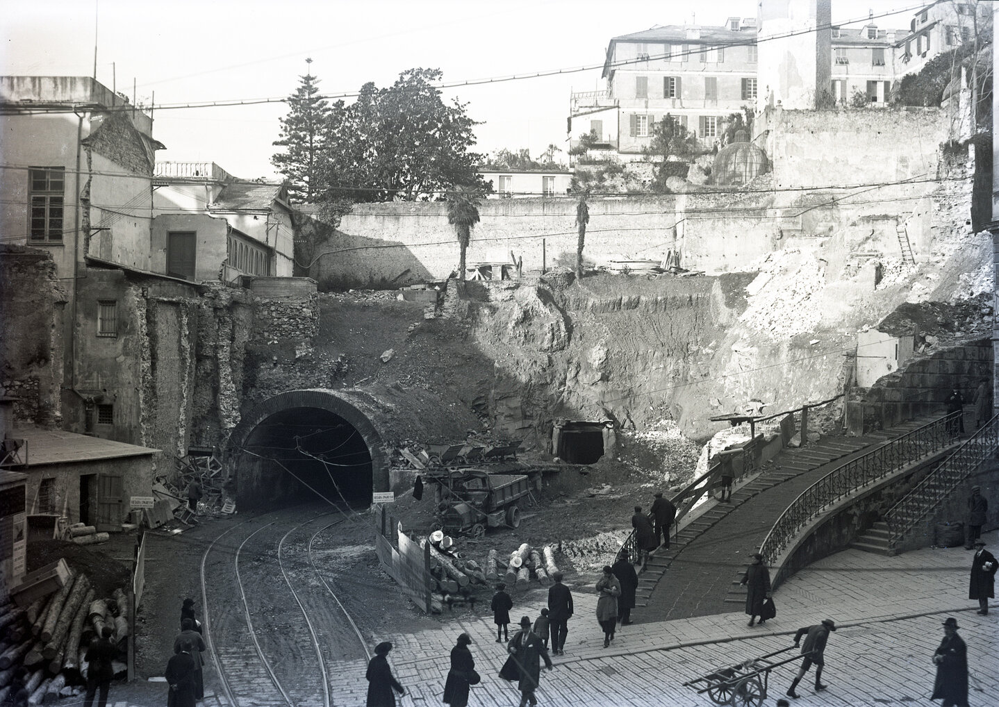 3218 - Galleria Zecca. Portello. Stato dei lavori al Portello. 13 dicembre 1923.jpg